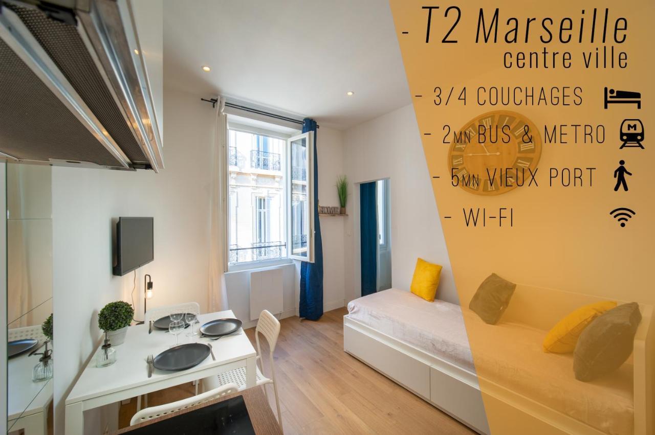Appartement Au Coeur De Marseille Vieux Port Экстерьер фото